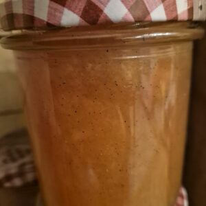Confiture Poire, Vanille
